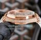 Copy Audemars Piguet Royal Oak Rose Gold Diamond Watch White Chronograph Dial 42MM (7)_th.jpg